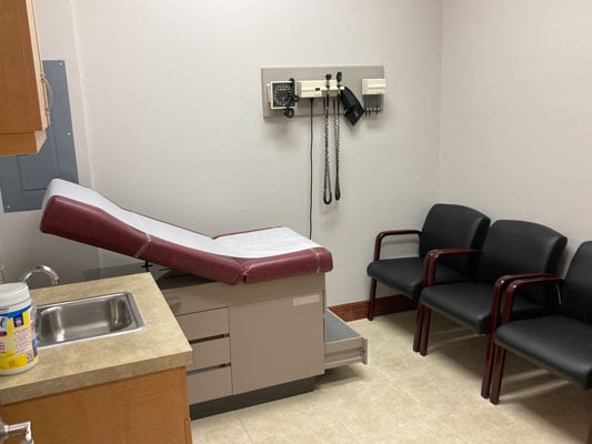 Dr. Swannick's & Dr. Gadallah's Exam Room