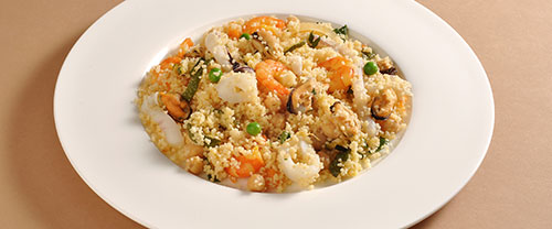 Try this Seafood Couscous Paella