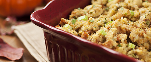 Tasty, East-to-make Thanksgiving stuffing with a lot less fat and sodium
