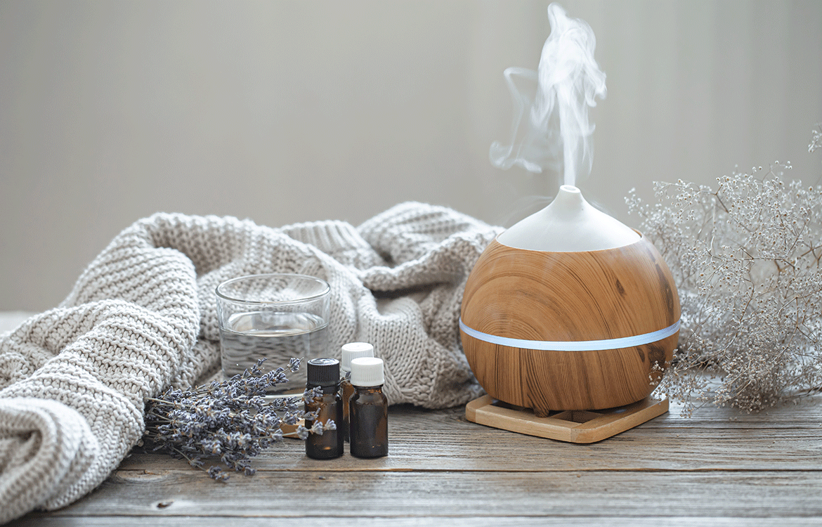 Diffuser with lavender