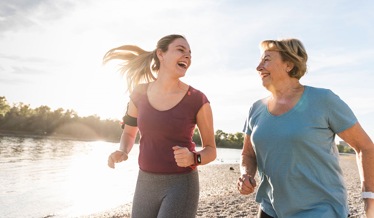 Patients running