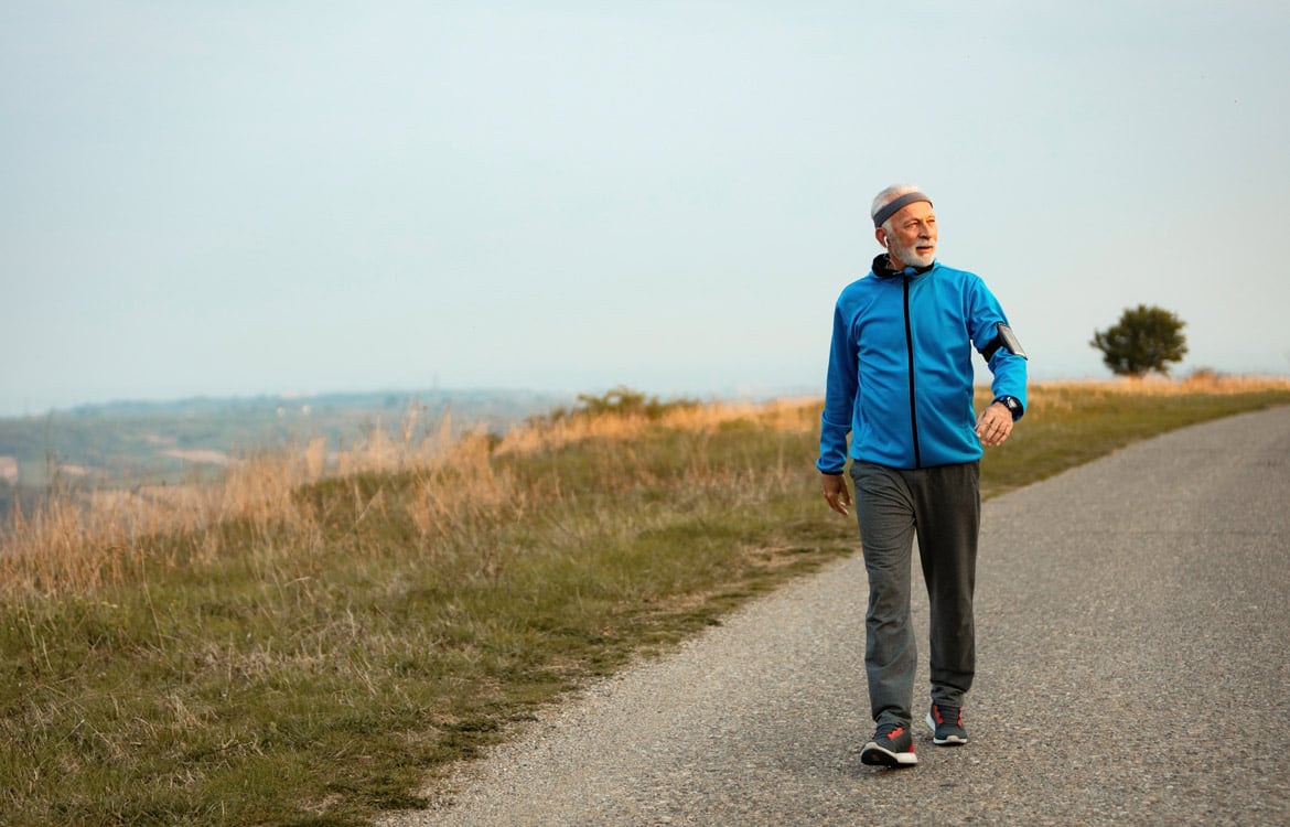 Walking for Exercise Eases Knee Arthritis in People Over 50
