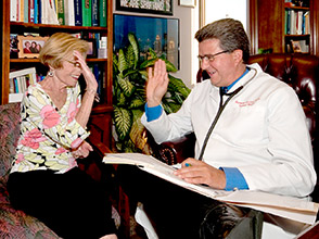 Patient reviews and testimonials