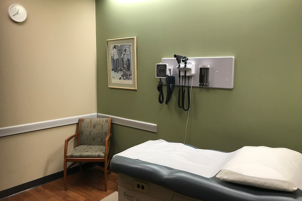 Dr. Jeffrey E. Silver's Chestnut Hill, MA primary care office.