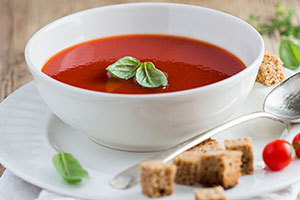 Tomato soup has lots of added sugar
