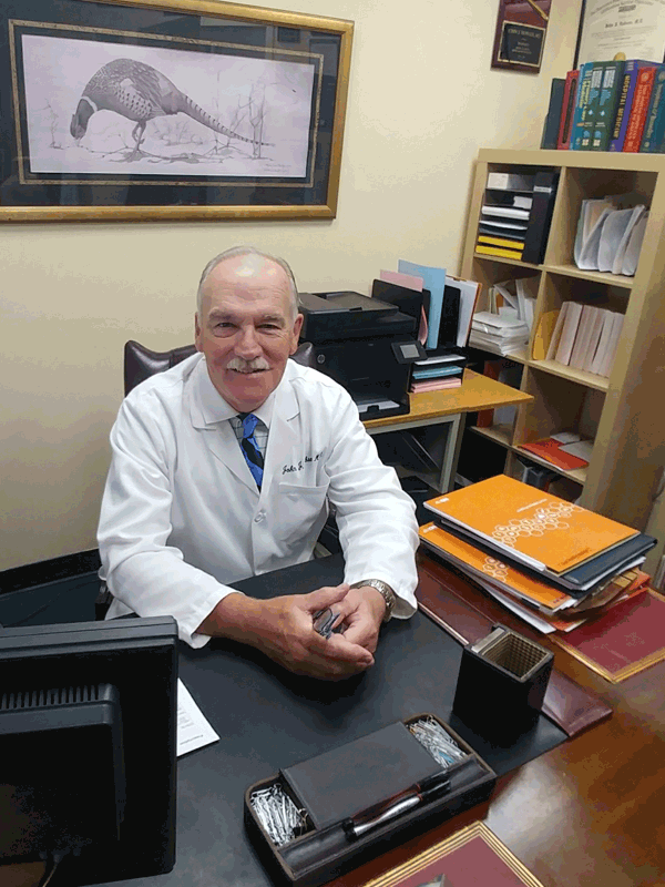 Dr. John Hobson's primary care practice in Bryn Mawr, PA.