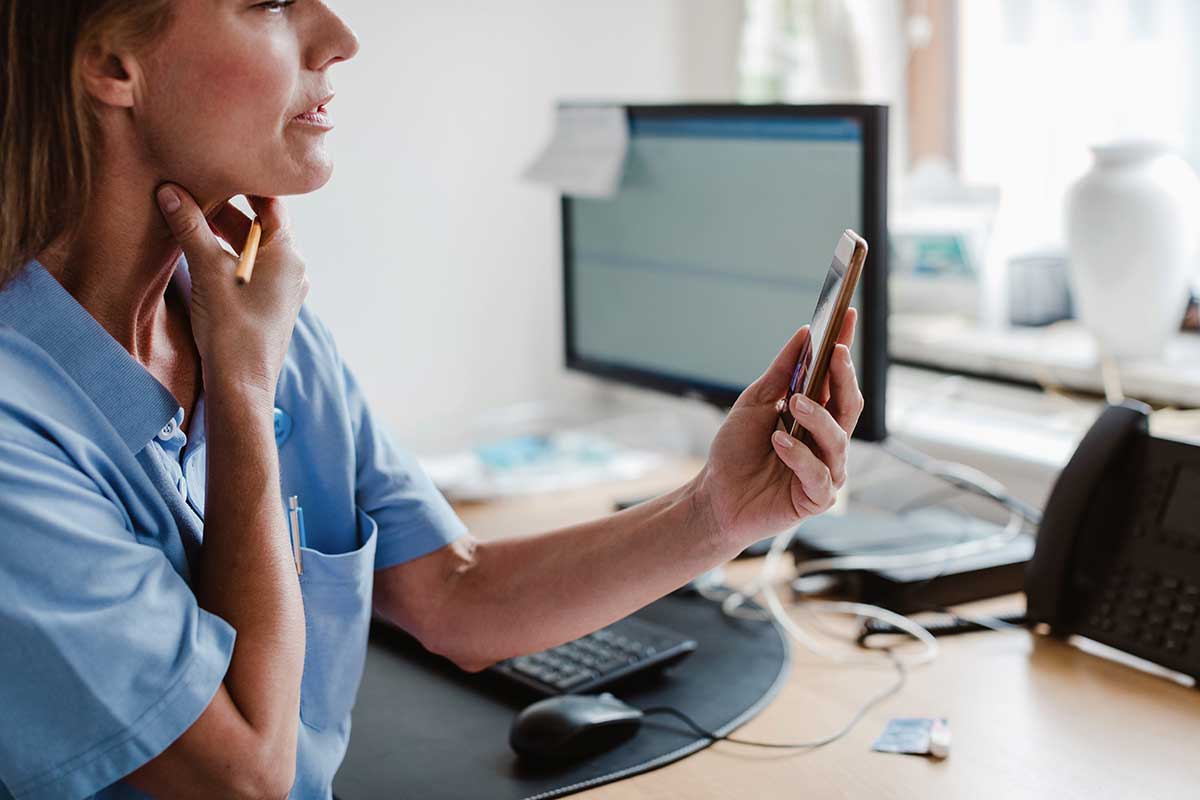 Telemedicine is an option for many primary care patients.
