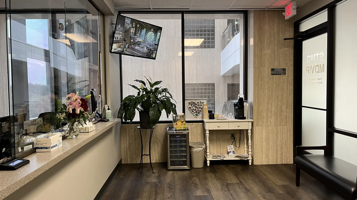 dibble reception area