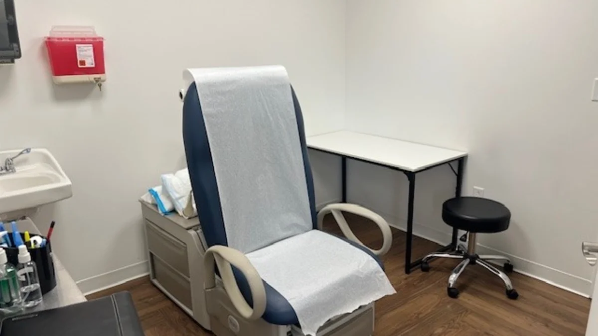 Dr. Stepkovitch exam room