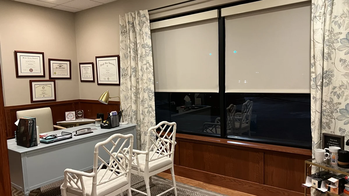 Dr Van Jura's office