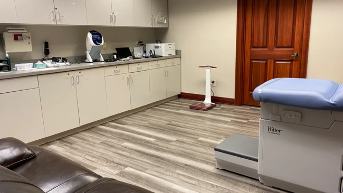 Dr. William's exam room