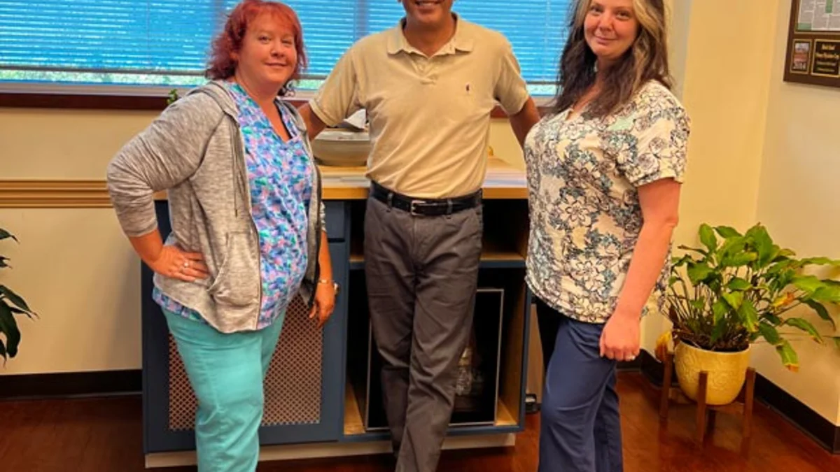 Dr. Del Sesto and Staff