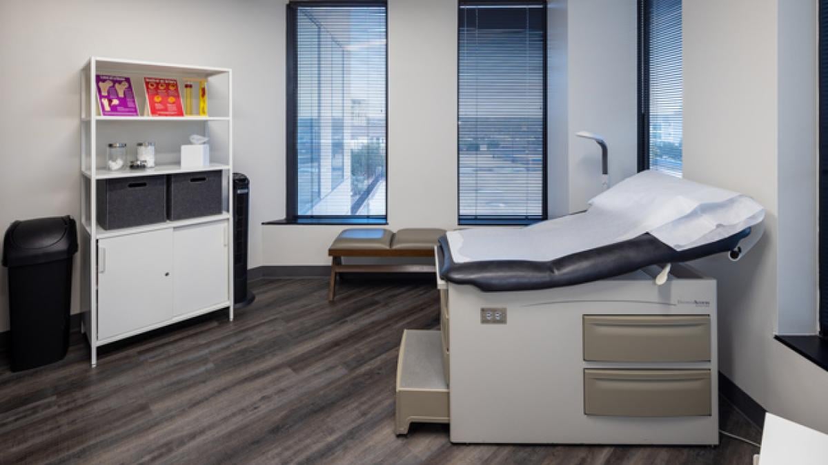 Dr. Swayze exam room