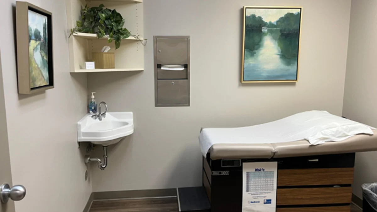 Dr. Nallamala exam room