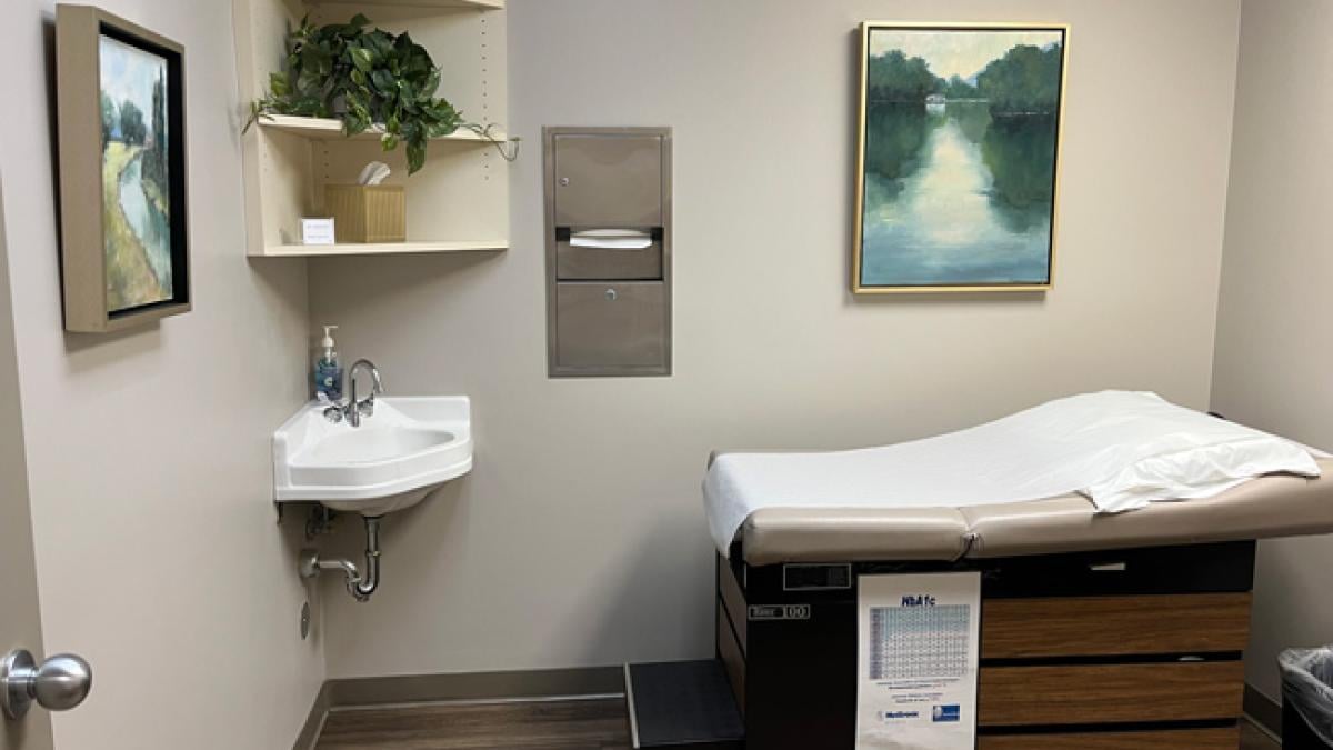 Dr. Nallamala exam room