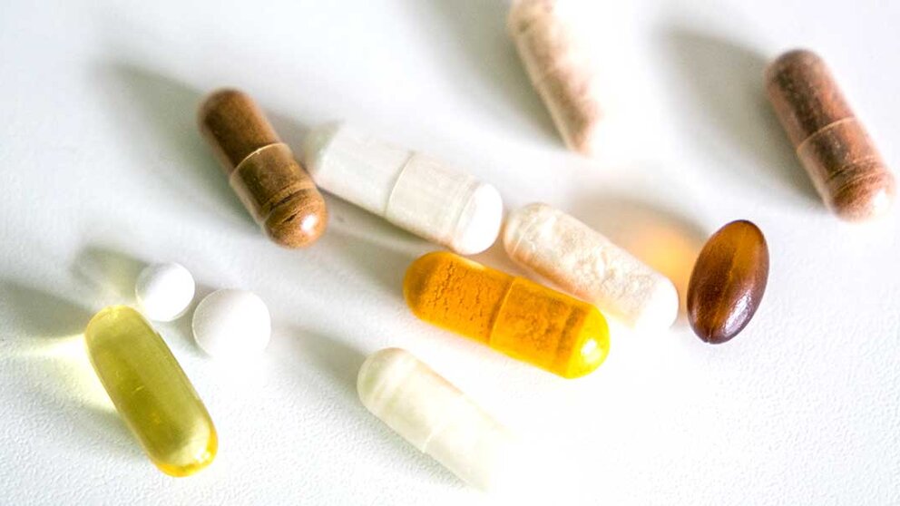 Supplements and pills that contain tumeric