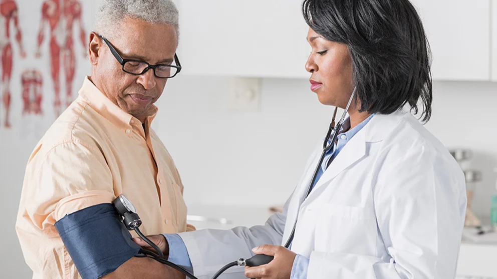 blood pressure doctor patient