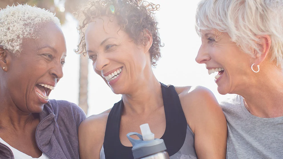 Socializing can help your heart health especially as you age.