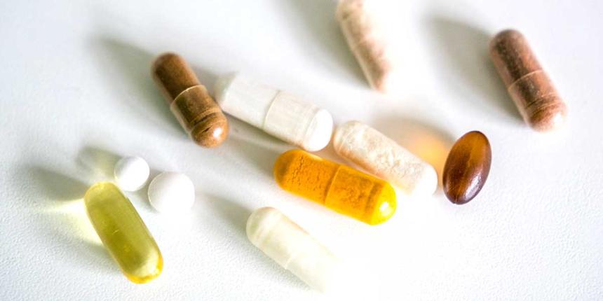 Supplements and pills that contain tumeric
