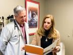 patient going over medical records with an MDVIP-affiliated physician