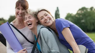 Brain health can be improved with exercise.